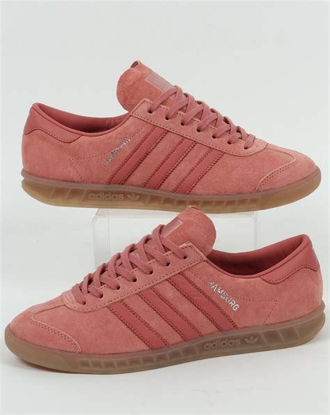 adidas hamburg shoes pink|men's pink hamburg sneakers.